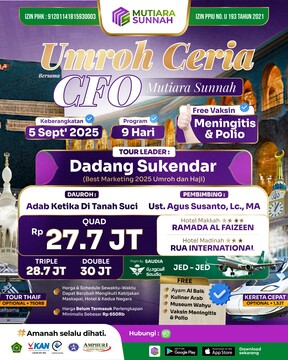 UMROH CERIA  05 SEPTEMBER 2025