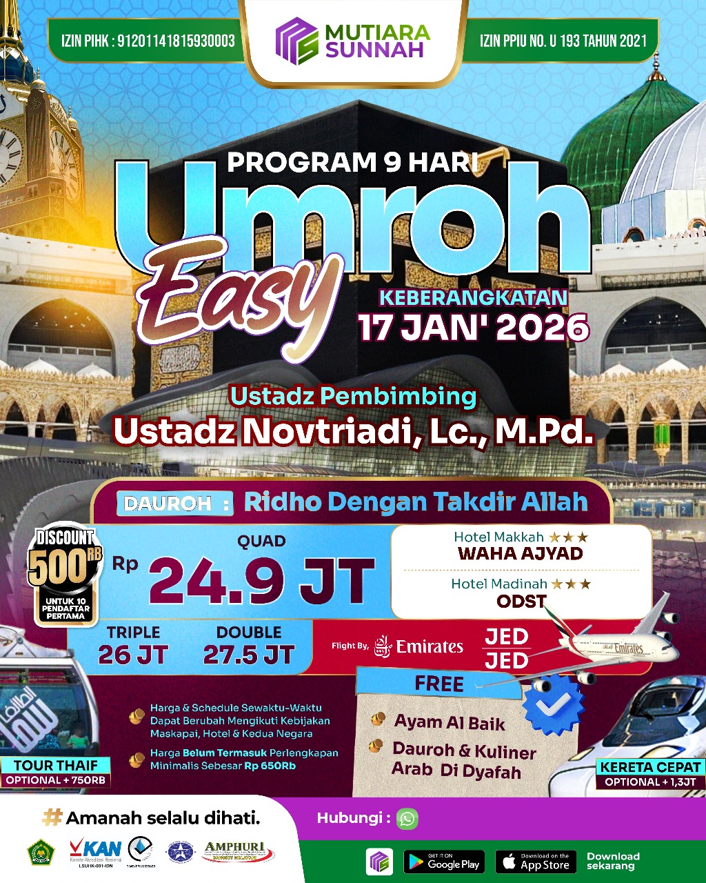 UMROH EASY 17 JANUARI 2026