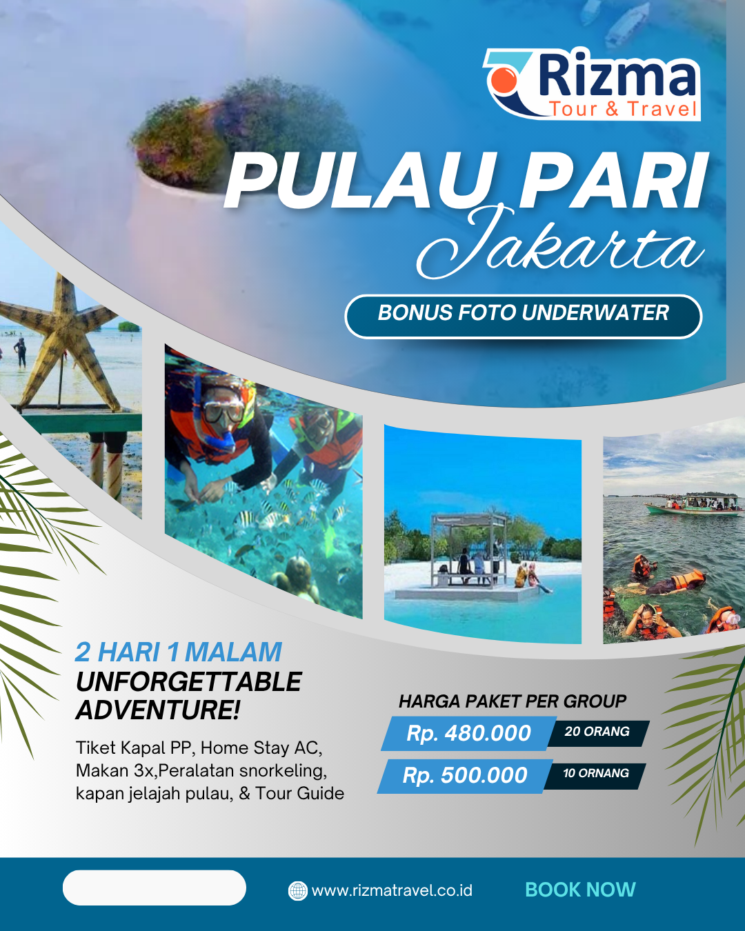Tour Pulau Pari- Kepulauan Seribu Jakarta
