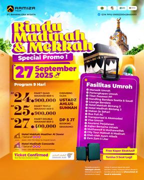 RINDU MADINAH & MEKKAH (27 SEP-05 OKT 2025)