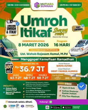UMROH I'TIKAF 15 MARET 2026 - BUS 1
