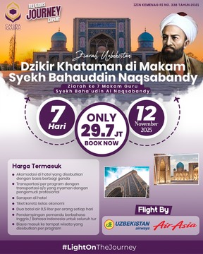 ZIARAH UZBEKISTAN | DZIKIR KHATAMAN DI MAKAM SYEKH BAHAUDDIN NAQSABANDY