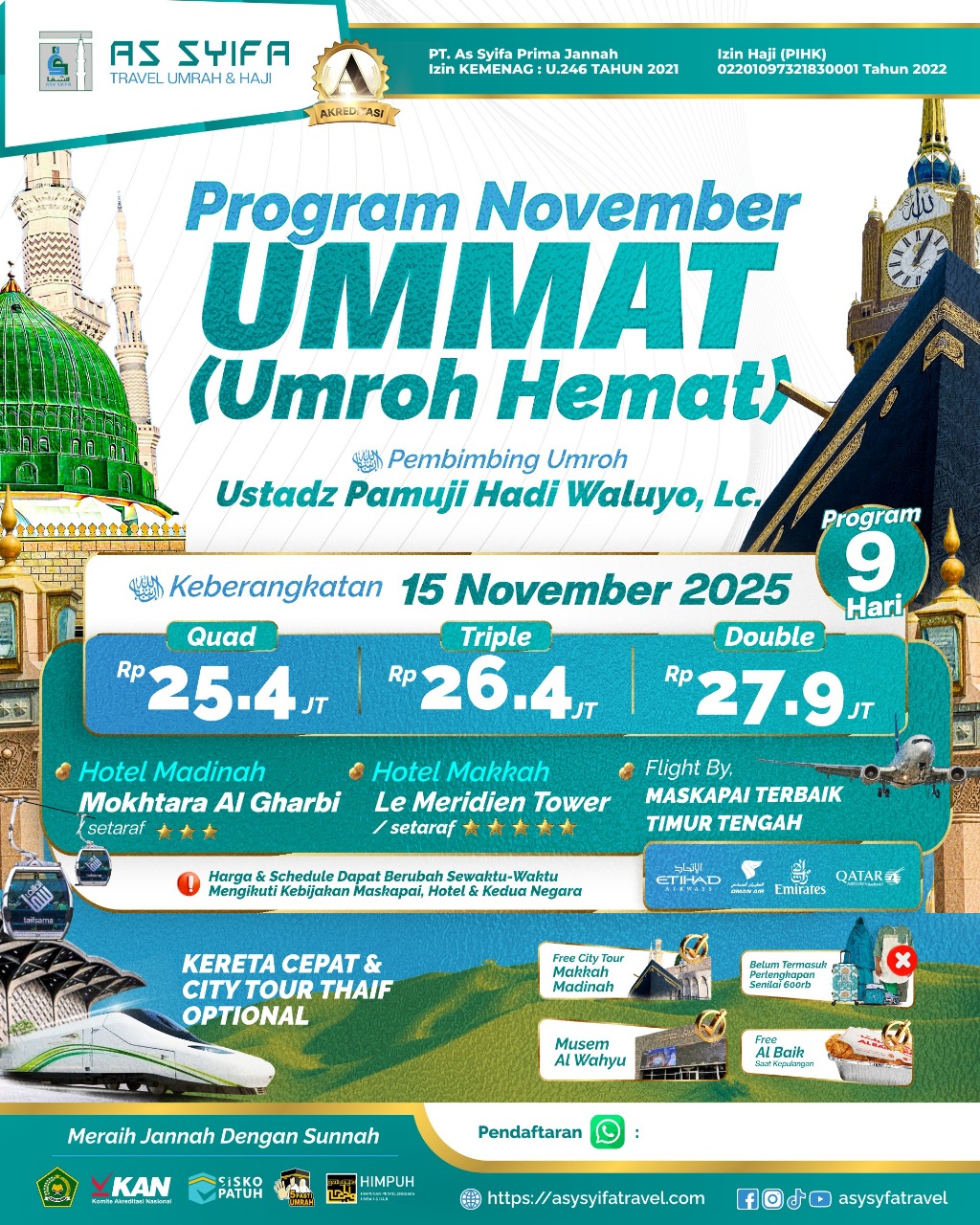 UMRAH UMMAT NOVEMBER 2025