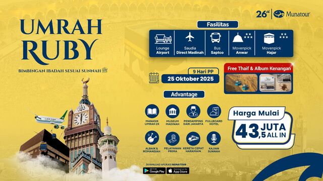 Umroh Ruby Landing Jeddah 25 Oktober 2025