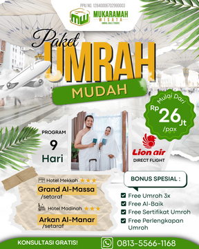Paket Umrah Mudah (Reguler)
