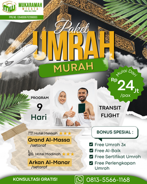 Paket Umrah Murah (Ekonomis)