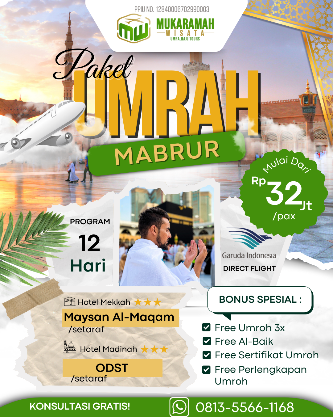 Paket Umrah Mabrur (Reguler)