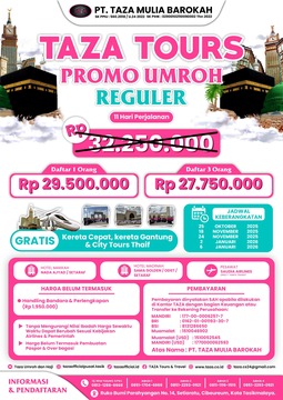 24 Okt 25 - UMROH REGULER 11 HARI