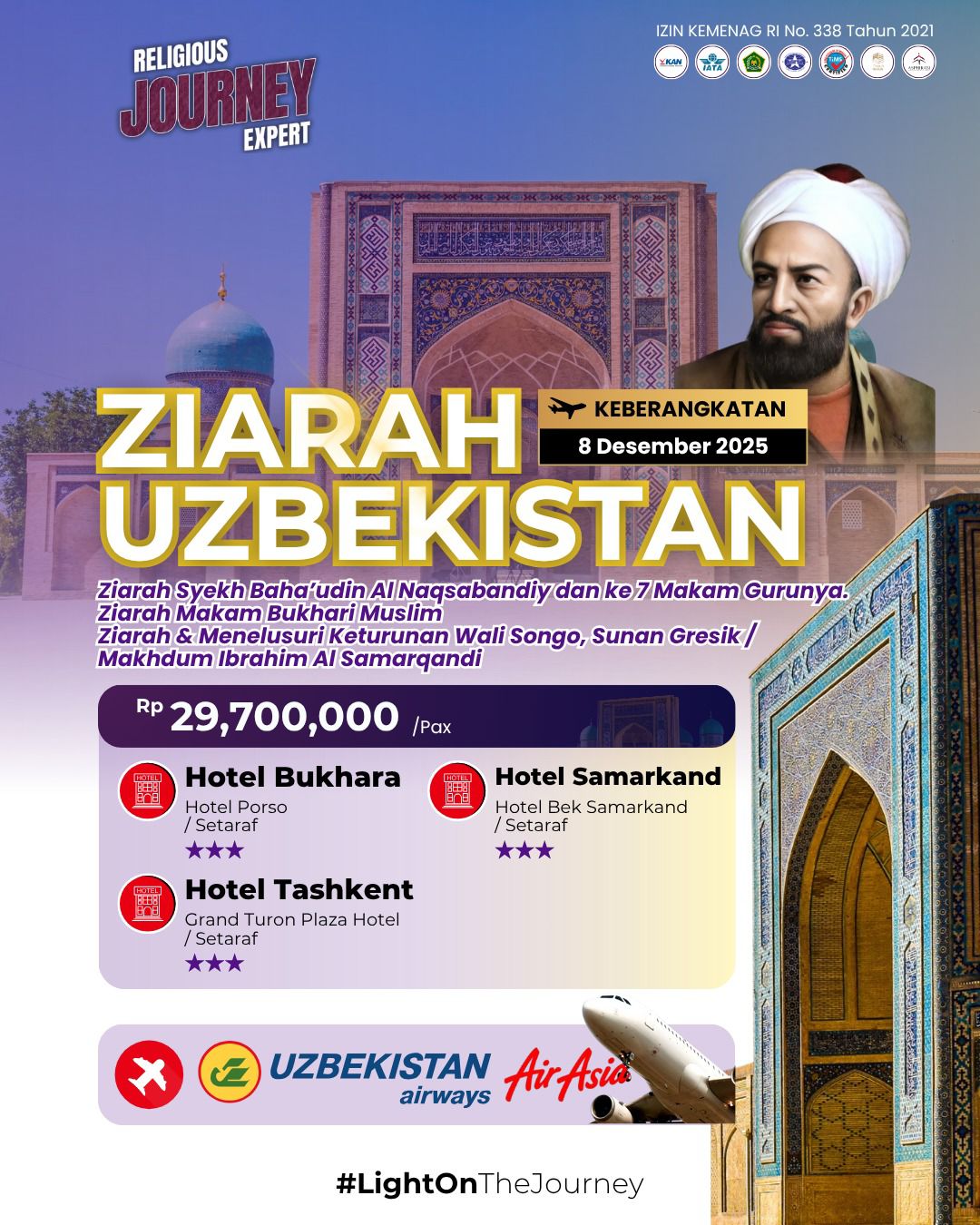 ZIARAH UZBEKISTAN | ZIARAH KE 7 MAKAM GURU SYEKH BAHA'UDIN AL NAQSABANDY