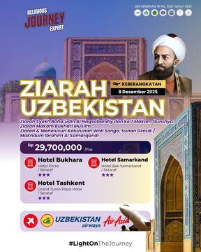 ZIARAH UZBEKISTAN | ZIARAH KE 7 MAKAM GURU SYEKH BAHA'UDIN AL NAQSABANDY