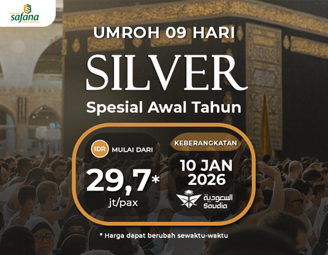 UMROH SILVER AWAL TAHUN 10 JANUARI 2026