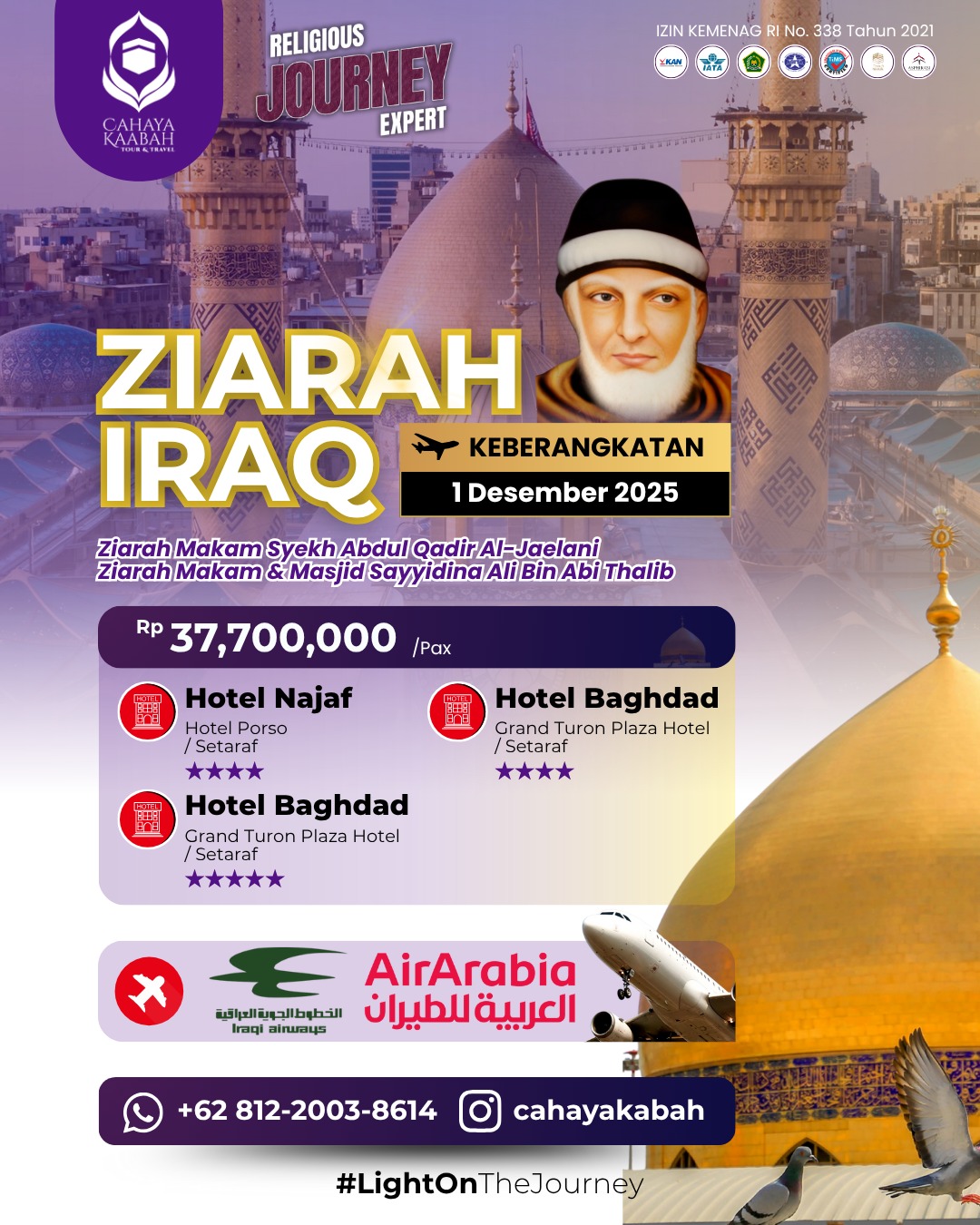ZIARAH IRAQ 01 DESEMBER 2025