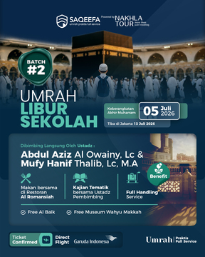 UMROH SAQEEFA MUHARRAM 05 JULI 2026 