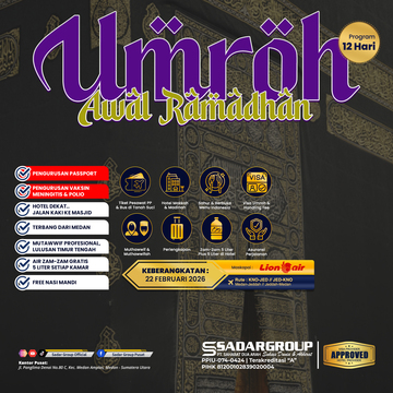 UMROH AWAL RAMADHAN - KNO