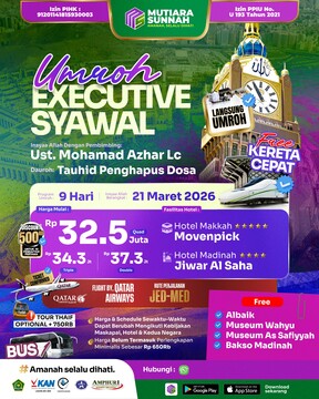 UMROH EXECUTIVE SYAWAL 19 MARET 2026