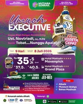 UMROH EXECUTIVE 08 JULI 2026