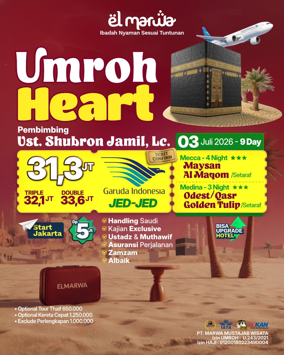 UMROH HEART 03 JULI 2026