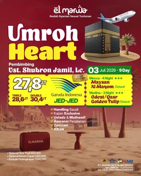 UMROH HEART 03 JULI 2026