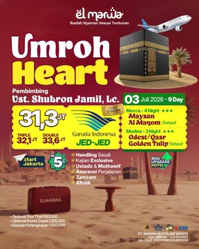 UMROH HEART 03 JULI 2026