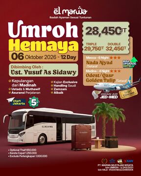 UMROH HEMAYA 06 OKTOBER 2026