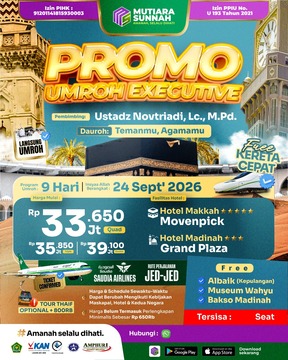 UMROH EXECUTIVE PROMO 24 SEPTEMBER 2026