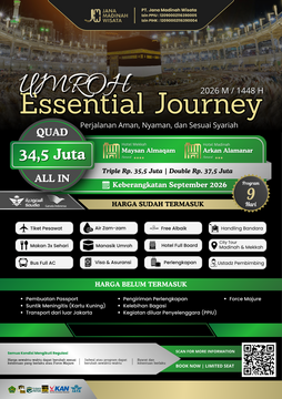 UMROH ESSENTIAL JOURNEY SEPTEMBER 2026
