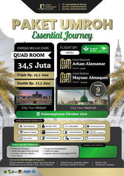 UMROH ESSENTIAL JOURNEY OKTOBER 2026