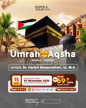UMROH PLUS AQSHA 07 NOVEMBER 2026