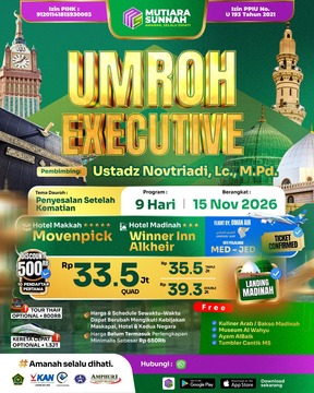UMROH EXECUTIVE 15 NOVEMBER 2026