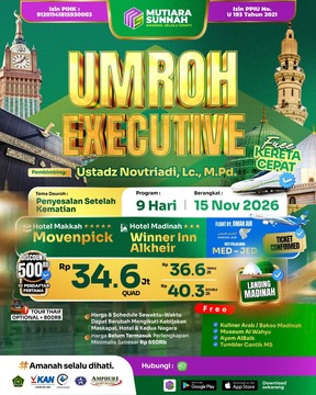 UMROH EXECUTIVE 15 NOVEMBER 2026