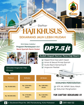 PEMBIAYAAN HAJI KHUSUS BANK PANIN DUBAI