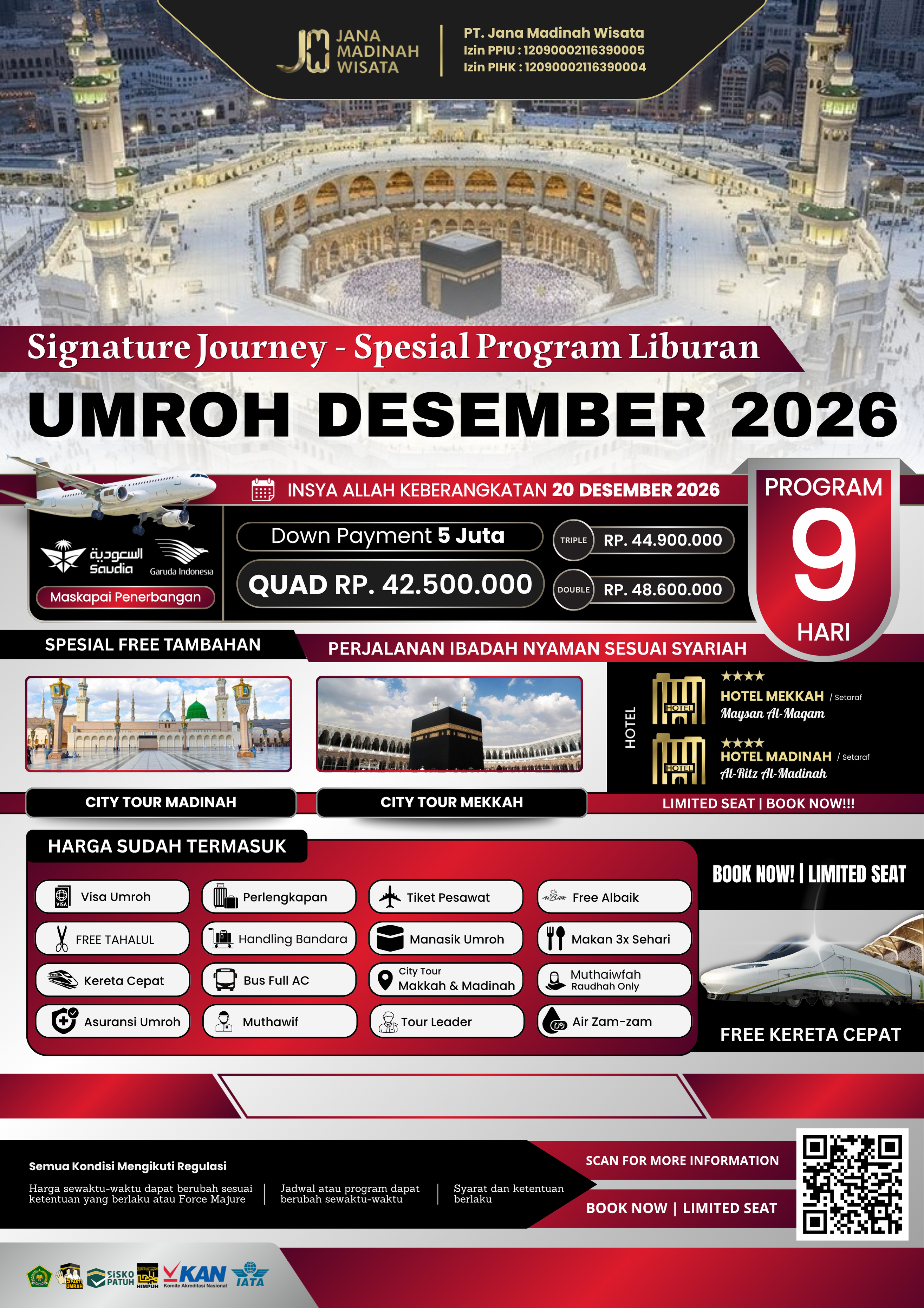 UMROH SIGNATURE JOURNEY DESEMBER 2026