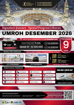 UMROH SIGNATURE JOURNEY DESEMBER 2026