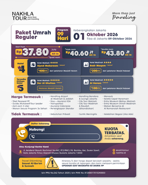 UMROH RABIUL AKHIR 01 OKTOBER 2026