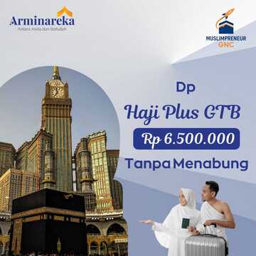DP Haji Plus GTB (Tanpa Menabung)