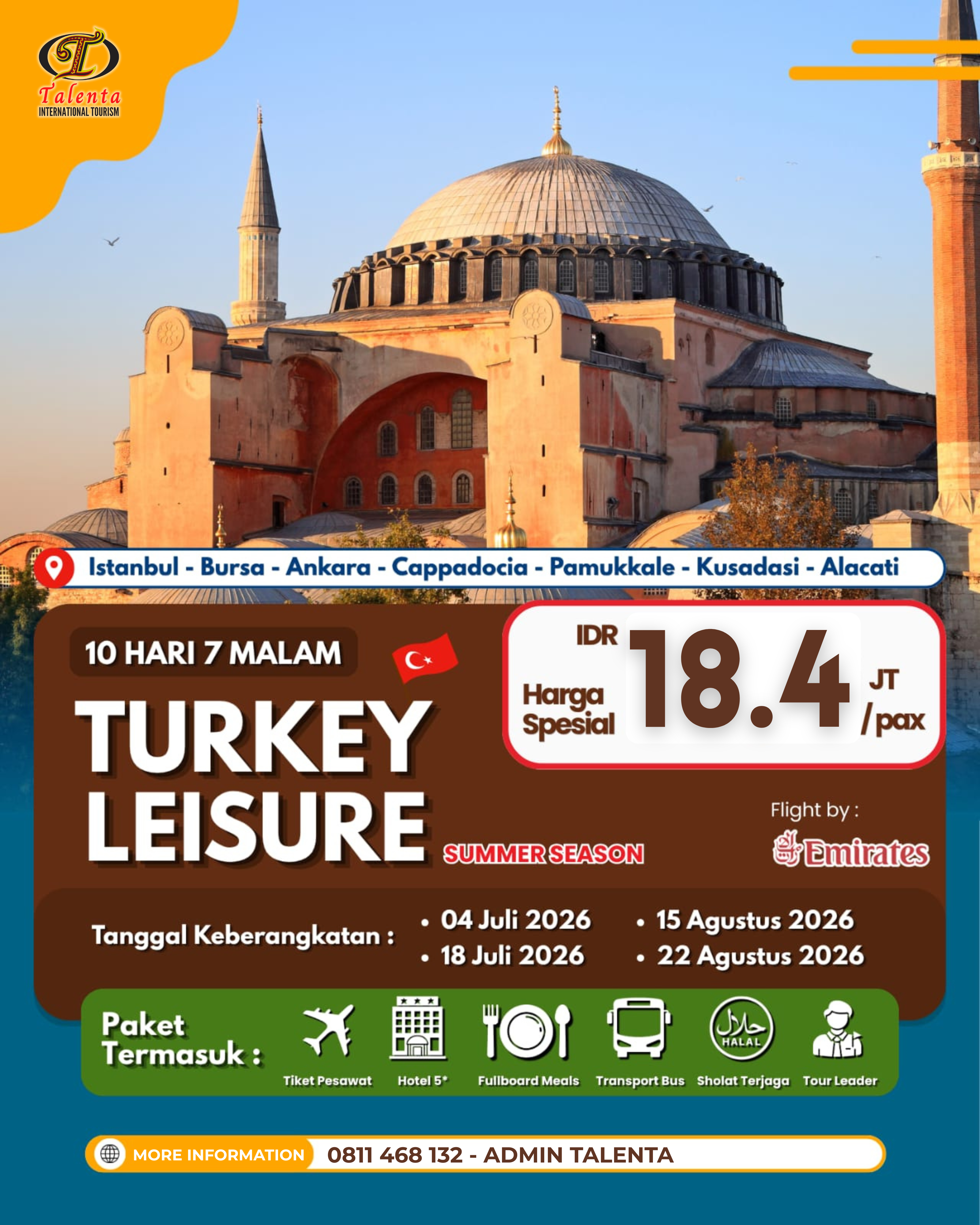 TURKEY LEISURE SPECIAL SUMMER SEASON