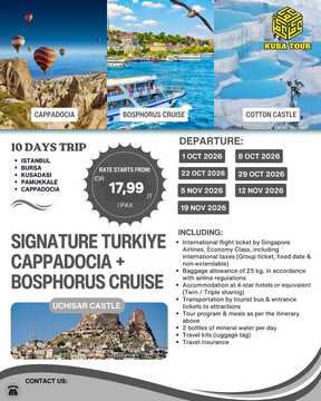 SIGNATURE TURKIYE CAPPADOCIA 12 NOVEMBER 2026