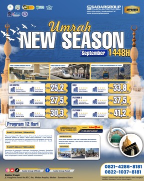 UMROH 19 SEPTEMBER 2026 - MEDAN