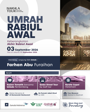 UMROH RABIUL AWAL 03 SEPTEMBER 2026