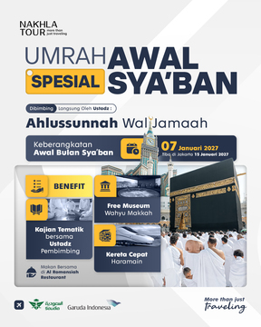 UMROH AWAL TAHUN 07 JANUARI 2027