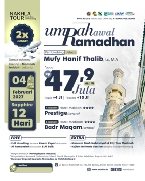 UMROH AWAL RAMADHAN 04 FEBRUARI 2027