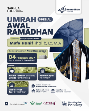 UMROH AWAL RAMADHAN 04 FEBRUARI 2027