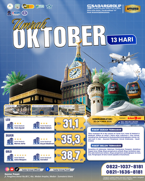 UMROH 20 OKTOBER 2026 - MEDAN