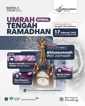 UMROH PERTENGAHAN RAMADHAN 17 FEBRUARI 2027
