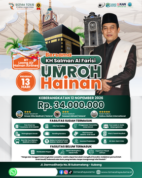 Umroh Plus Hainan 12 Nopember 2026