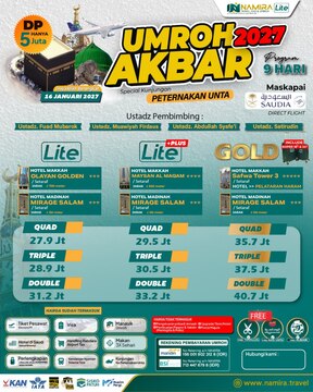 PROGRAM UMROH AKBAR 2027 (LITE)