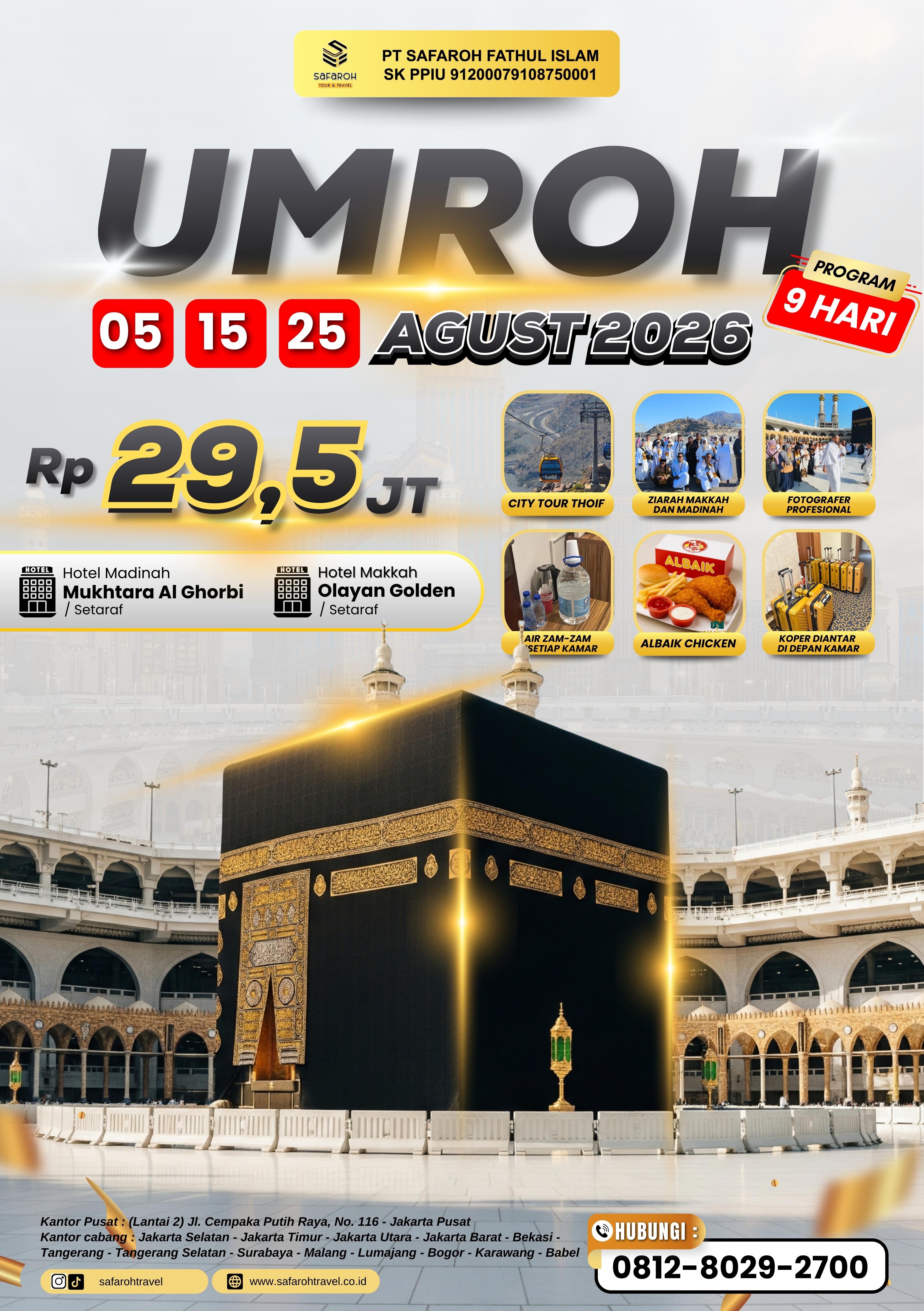 UMROH AGUSTUS 2026