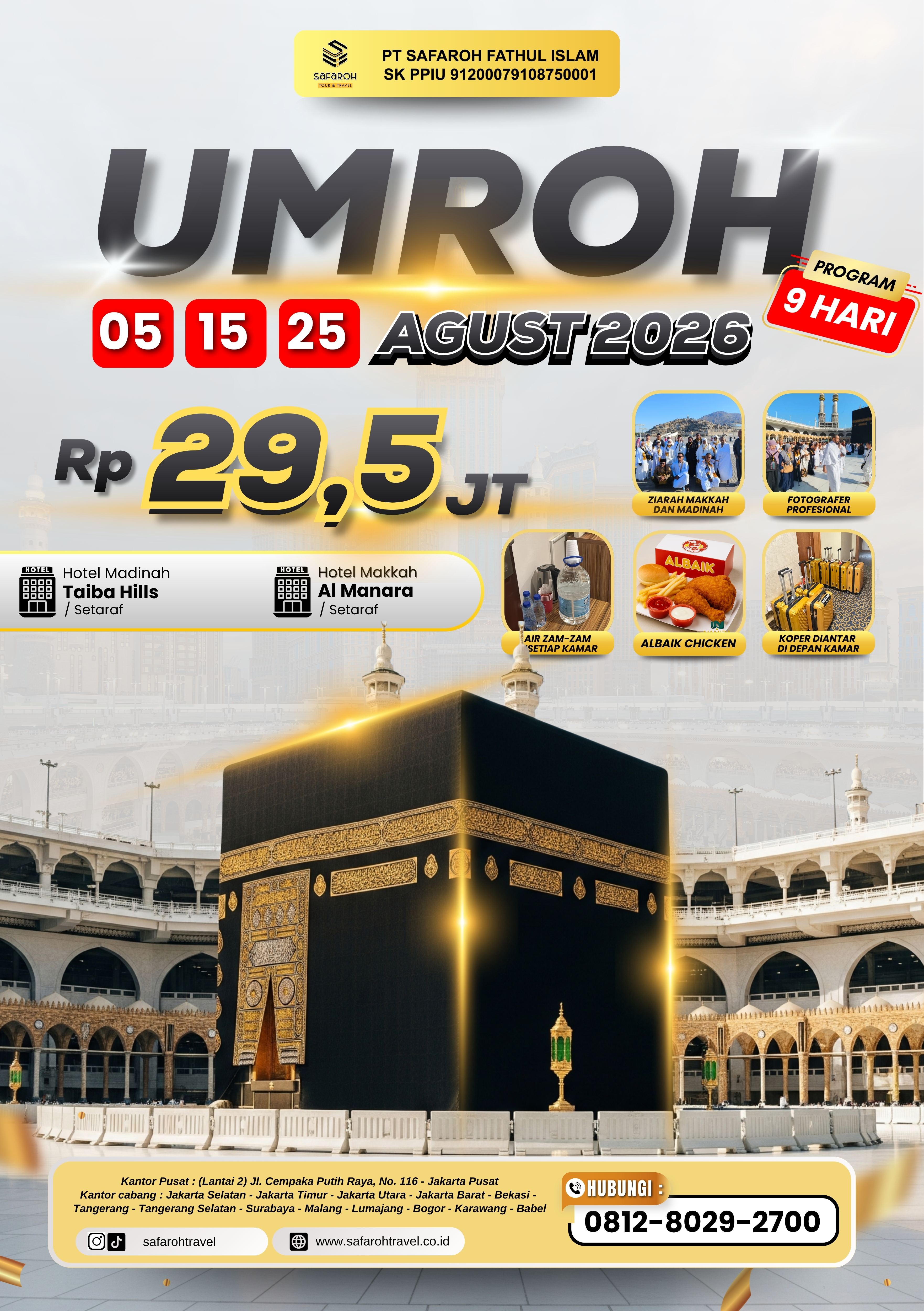 UMROH AGUSTUS 2026