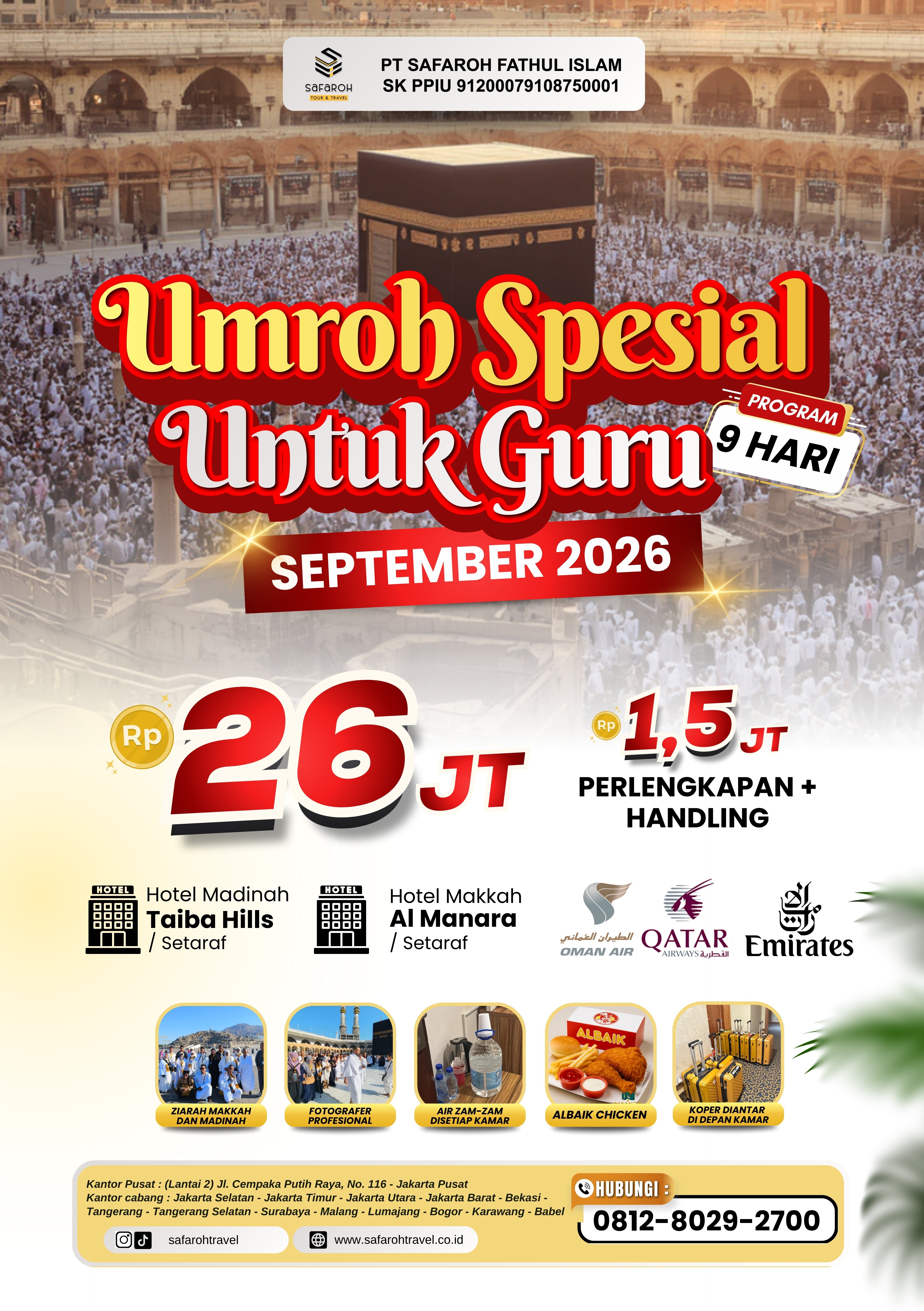 UMROH SPESIAL UNTUK GURU