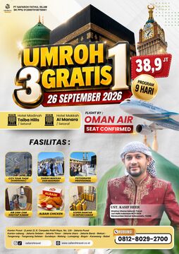 UMROH 3 GRATIS 1